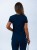 Bluza medyczna damska scrubs Slim granat