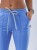 Spodnie medyczne damskie scrubs DZWONY SMOKY BLUE