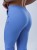 Spodnie medyczne damskie scrubs DZWONY SMOKY BLUE