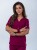 Bluza medyczna damska scrubs BASIC RUBIN