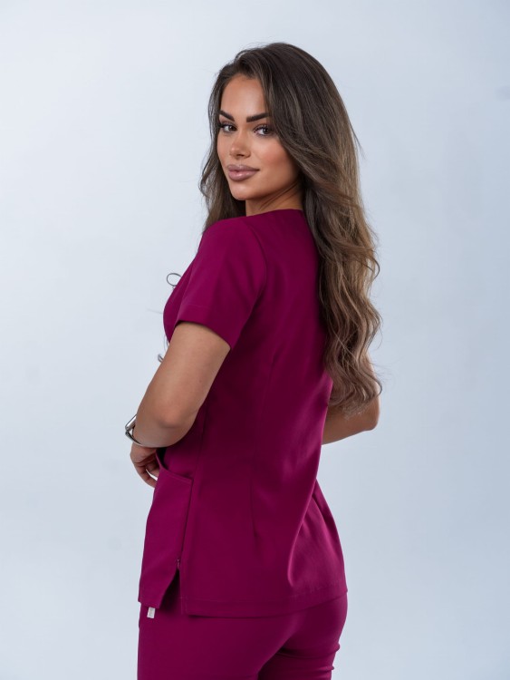 Bluza medyczna damska scrubs Slim Rubin