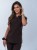 Bluza medyczna damska scrubs Slim Czekolada
