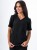 Bluza medyczna damska scrubs BASIC CZARNA