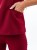 Bluza medyczna damska scrubs BASIC BORDO