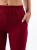Spodnie medyczne damskie scrubs PROSTE BORDO