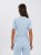 Bluza medyczna damska scrubs COMFY BABY BLUE