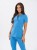 Bluza medyczna damska scrubs SLIM SANTORINI BLUE