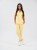 Bluza medyczna damska scrubs Slim Sunny banana, żółty, masełkowy