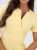 Bluza medyczna damska scrubs Slim Sunny banana, żółty, masełkowy