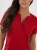 Bluza medyczna damska scrubs Slim Cherry red, czerwona