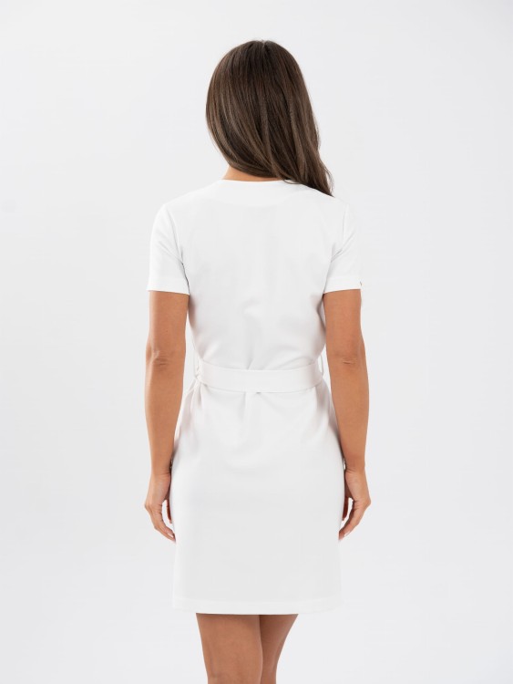 Sukienka medyczna damska Elegant WHITE