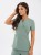 Bluza medyczna damska scrubs ULTRA SLIM DUSTY HERB