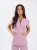Bluza medyczna damska scrubs ULTRA SLIM MISTY BLOOM