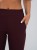 Spodnie medyczne damskie scrubs ULTRA PROSTE CHOCO PLUM