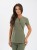 Bluza medyczna damska scrubs ULTRA SLIM SOFT OLIVE