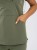Bluza medyczna damska scrubs ULTRA SLIM SOFT OLIVE