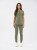 Spodnie medyczne damskie scrubs ULTRA PROSTE CHOCO PLUM