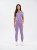 Spodnie medyczne damskie scrubs joggery SPORT MOONLIGHT LILAC