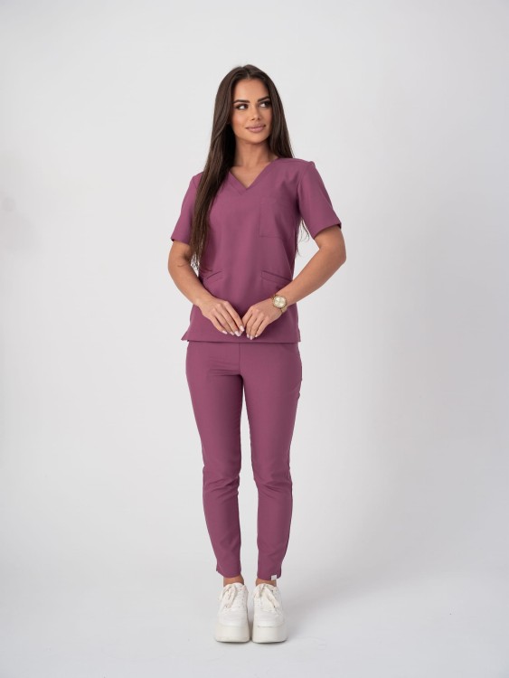 Bluza medyczna damska scrubs BASIC WRZOS