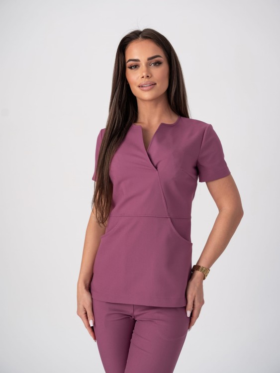Bluza medyczna damska scrubs SLIM WRZOS