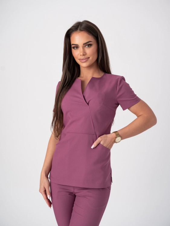 Bluza medyczna damska scrubs SLIM WRZOS