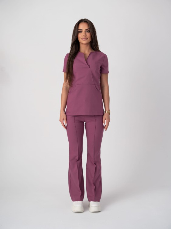 Bluza medyczna damska scrubs SLIM WRZOS