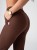 Spodnie medyczne damskie scrubs DZWONY CINNAMON BROWN