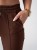 Spodnie medyczne damskie scrubs DZWONY CINNAMON BROWN