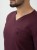 Bluza medyczna męska scrubs BASIC ŚLIWKA W CZEKOLADZIE