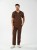 Spodnie medyczne męskie scrubs BASIC CINNAMON BROWN