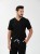 Bluza medyczna męska scrubs BASIC CZARNA