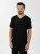 Bluza medyczna męska scrubs BASIC CZARNA