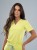 Bluza medyczna damska scrubs COMFY LIMONKA