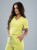 Bluza medyczna damska scrubs COMFY LIMONKA