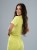 Bluza medyczna damska scrubs COMFY LIMONKA