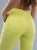 Spodnie medyczne damskie scrubs COMFY LIMONKA