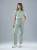 Bluza medyczna damska scrubs COMFY MATCHA LATTE