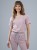 Bluza medyczna damska scrubs COMFY ROSY NUDE