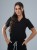 Bluza medyczna damska scrubs COMFY CZARNA
