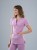 Spodnie medyczne damskie scrubs PROSTE PARIS PINK
