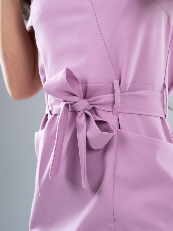 Sukienka medyczna Elegant PARIS PINK