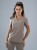 Bluza medyczna damska scrubs COMFY MOKKA