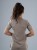 Bluza medyczna damska scrubs COMFY MOKKA