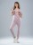 Bluza medyczna damska scrubs BASIC ROSY NUDE