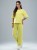 Bluza medyczna damska scrubs BASIC PRO LIMONKA