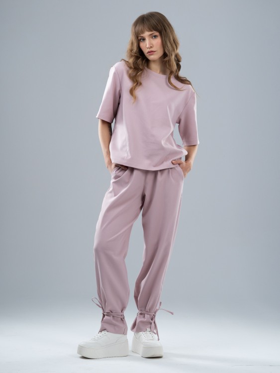 Bluza medyczna damska scrubs BASIC PRO ROSY NUDE