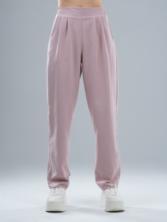 Spodnie medyczne damskie scrubs BASIC PRO ROSY NUDE