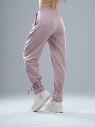 Spodnie medyczne damskie scrubs BASIC PRO ROSY NUDE