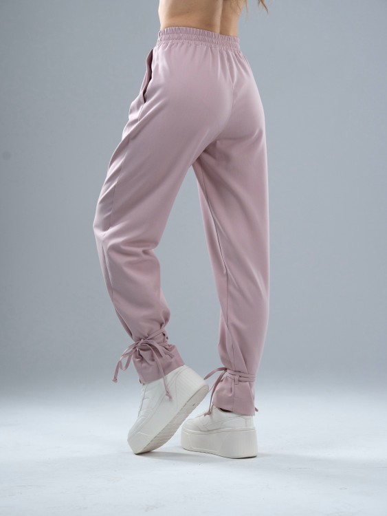 Spodnie medyczne damskie scrubs BASIC PRO ROSY NUDE