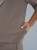 Bluza medyczna damska scrubs BASIC PRO MOKKA